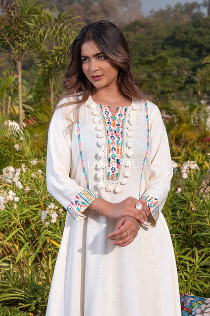 JLT Jaana -Summer Flowy Co-ord Set With Printed Pants