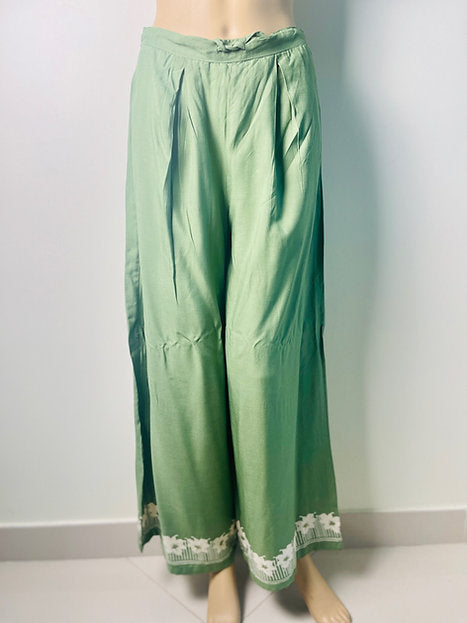 Zabeel Park Pastel Green Printed Co-ord Set