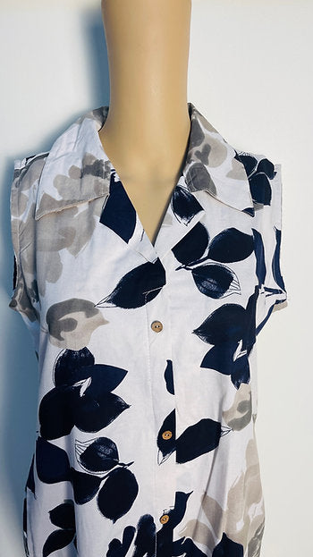 Printed Collar Kurta Palazzo Office Wear Co-ord Set