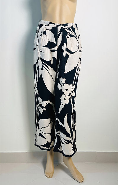 Black & Beige Summer Printed Co-ord Set