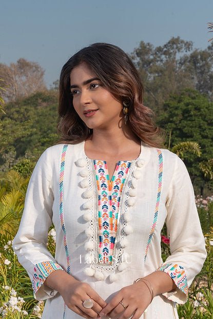 JLT Jaana -Summer Flowy Co-ord Set With Printed Pants