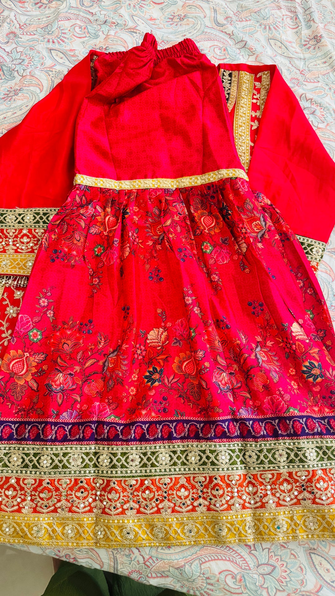 Dubai Blush Hour Pink Embroidered Trendy Gharara Party Wear Suit