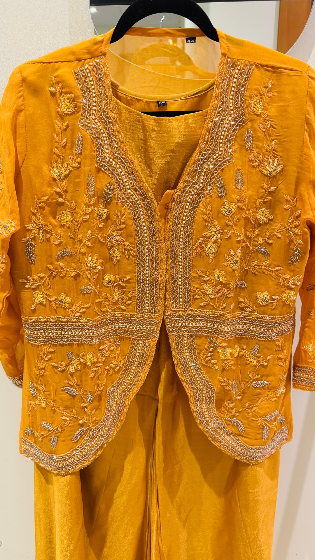 Indo western Jacket Style Palazzo Set