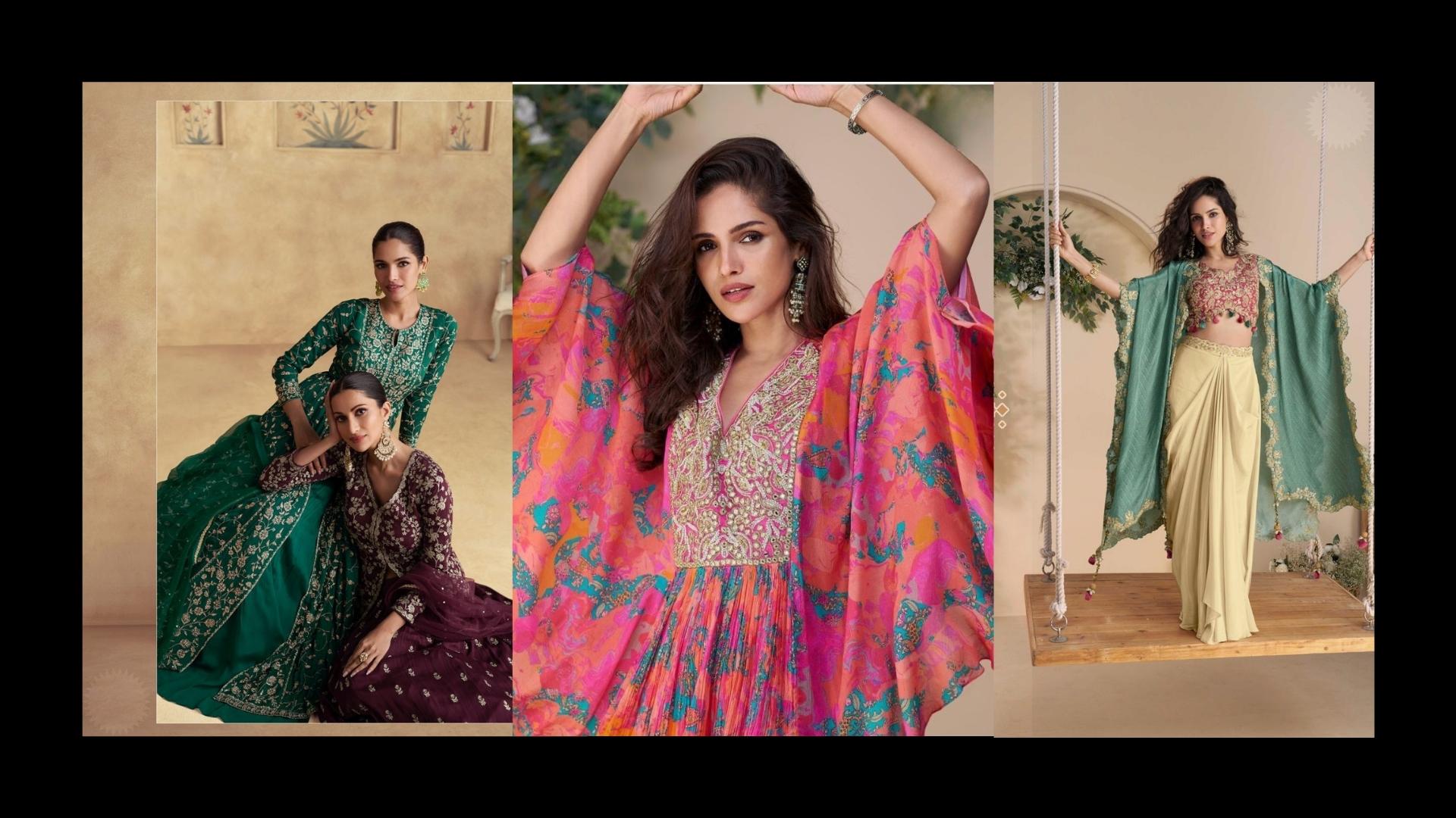buy latest indo western dresses online in dubai with fast delivery