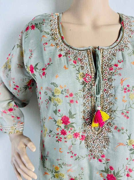Pure Organza Kurti