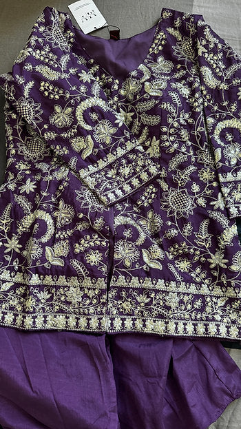 Mahal Malika Party Wear Palazzo Suit With Dupattaa