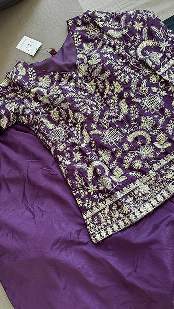 Mahal Malika Party Wear Palazzo Suit With Dupattaa